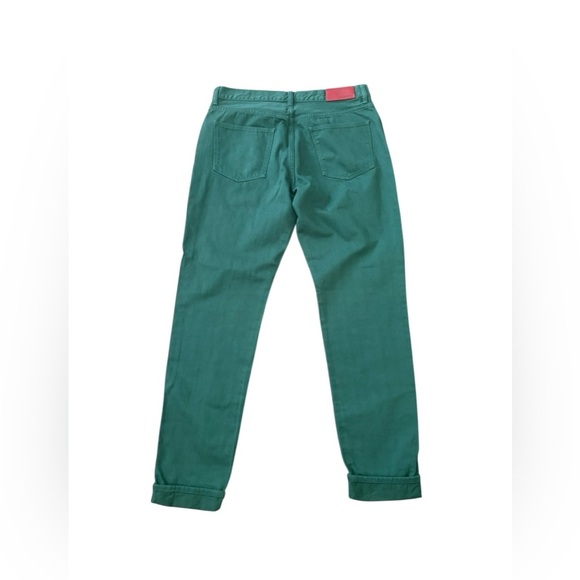 Lacoste Live Green Buttonfly Men’s Pants Size 33 Cotton Preppy - Picture 2 of 10